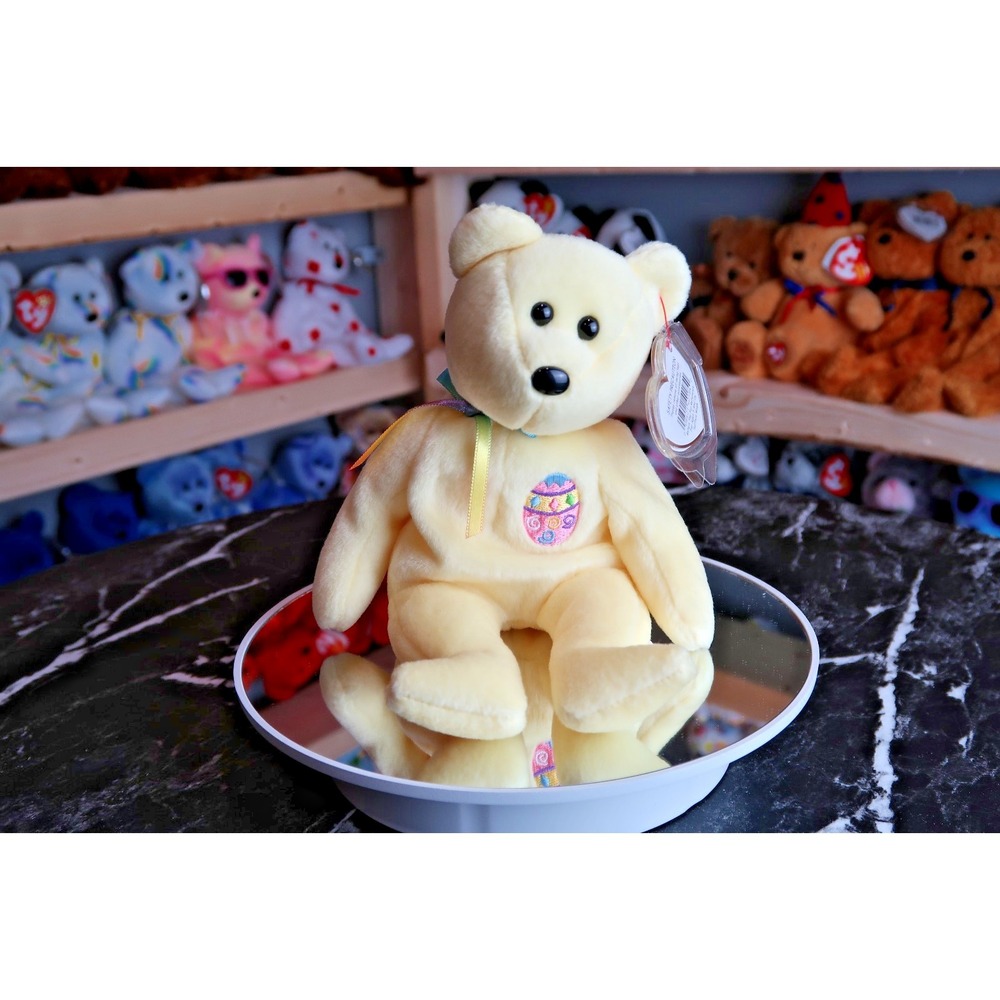 TY Beanie Baby - Eggs 2005 the Easter Bear | Tush Tag Issues | Vintage | Rare